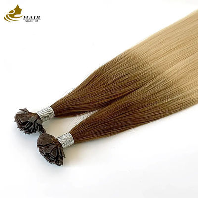 Flat Keratin T U Tip Remy Hair Extensions Virgin Human Pre-Bonded Hair Extensions