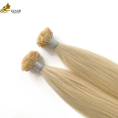 613 Warna Pre Bonded Manusia I Tip ekstensi rambut datar 28 Inch