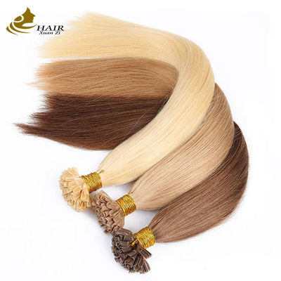 OEM U Tip Ekstensi Rambut Manusia 30 Inch Ekstensi Rambut Manusia