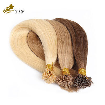 OEM U Tip Ekstensi Rambut Manusia 30 Inch Ekstensi Rambut Manusia