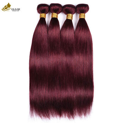 8 Inch-30 Inch 99j Burgundy Wig Body Wave Ekstensi Rambut Manusia