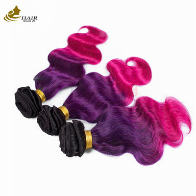 12A Ekstensi Rambut Manusia Body Wave Violet Virgin Hair Bundles