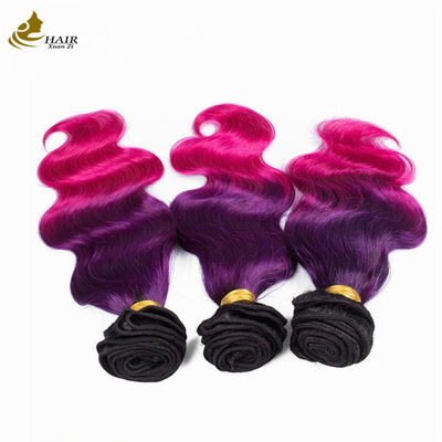 12A Ekstensi Rambut Manusia Body Wave Violet Virgin Hair Bundles