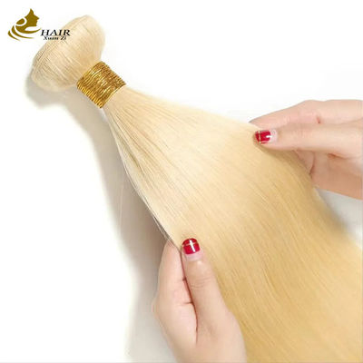 Bundel Rambut Manusia Brasil Virgin Blonde 613 Mentah