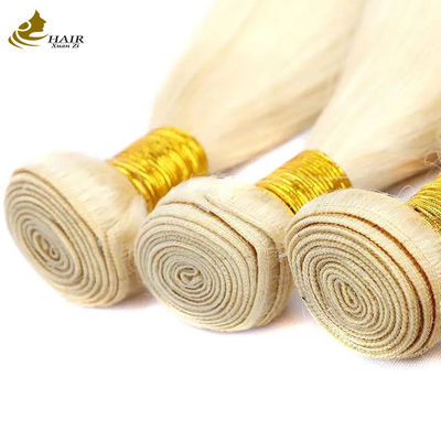 Bundel Rambut Manusia Brasil Virgin Blonde 613 Mentah