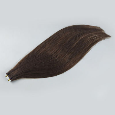 100% Remy Human Hair Straight Wave Hair Tape Hair Extensions untuk Wanita