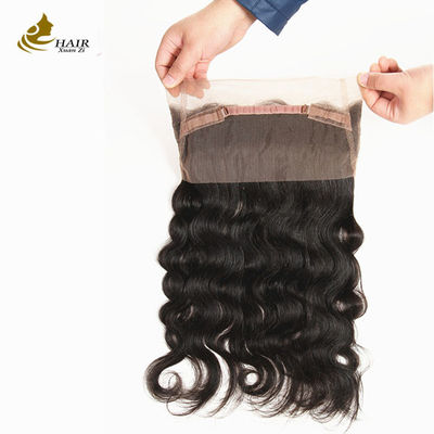Rambut Manusia Perawan 360 Full Lace Closure
