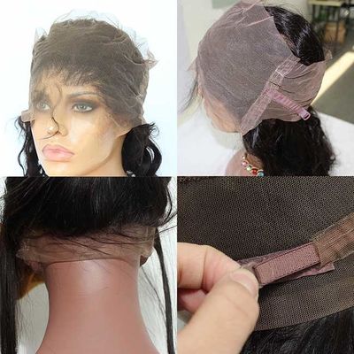 Rambut Manusia Perawan 360 Full Lace Closure