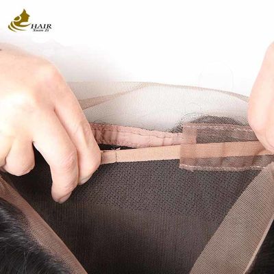 Rambut Manusia Perawan 360 Full Lace Closure