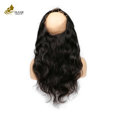 Rambut Manusia Perawan 360 Full Lace Closure