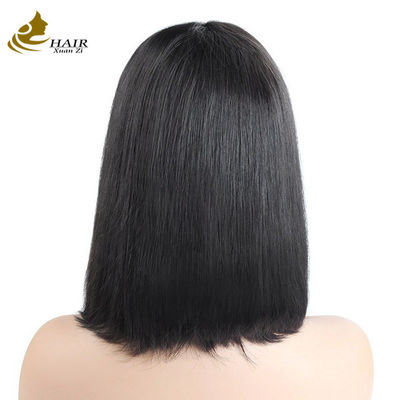 Fashion Rambut Manusia Bob Wigs Rambut Brasil Dasi Wigs Depan