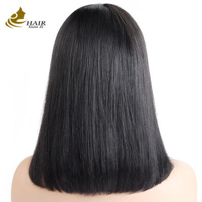 Fashion Rambut Manusia Bob Wigs Rambut Brasil Dasi Wigs Depan