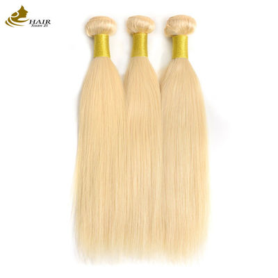 Pabrik Jual Langsung Virgin Brasil Rambut Manusia 613# Blonde Rambut Lurus Bundel