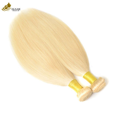 Pabrik Jual Langsung Virgin Brasil Rambut Manusia 613# Blonde Rambut Lurus Bundel