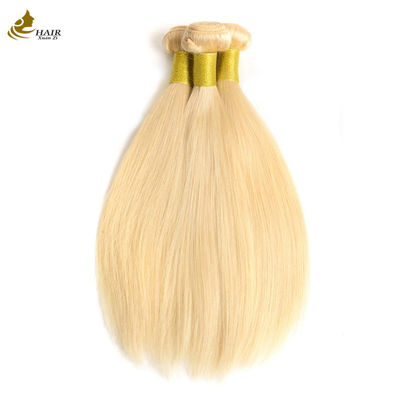 Pabrik Jual Langsung Virgin Brasil Rambut Manusia 613# Blonde Rambut Lurus Bundel