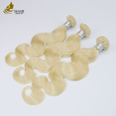 Rambut Manusia Lurus Rambut Berwarna Rambut Brasil Weave Blonde Browm Remy Bundles Double Weft Extensions Rambut Manusia