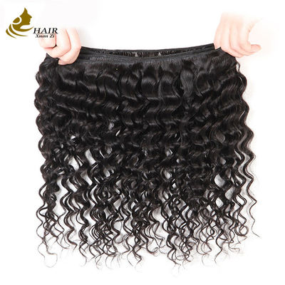 Grosir Pixie Curl Rambut Tenun Alam Hitam India Remy Rambut Manusia Bundel