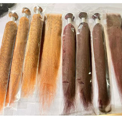 Grosir Ombre Ekstensi Rambut Manusia Brasil Kinky Straight Yaki Rambut Weave Bundle