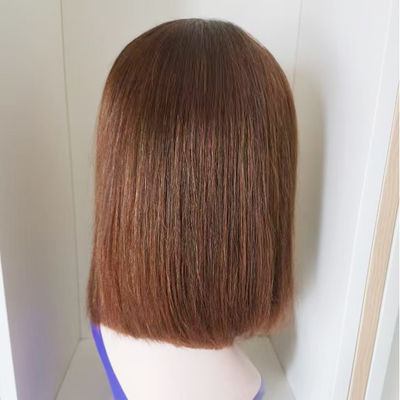 Fashion Rambut Manusia Bob Wigs Rambut Brasil Dasi Wigs Depan