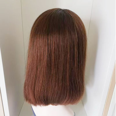 Fashion Rambut Manusia Bob Wigs Rambut Brasil Dasi Wigs Depan