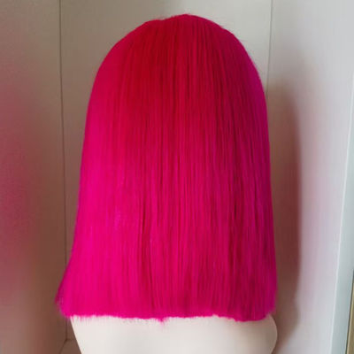 13X4 4X4 13X6 renda frontal mentah rambut manusia perawan Brasil wig pendek bob wig