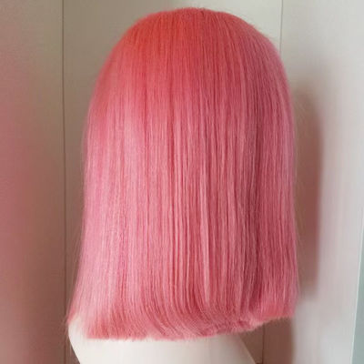 13X4 4X4 13X6 renda frontal mentah rambut manusia perawan Brasil wig pendek bob wig