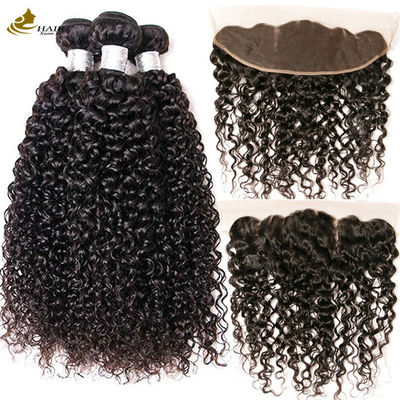 Grosir Remy Rambut Manusia Kinky Curl Rambut Weft Bundle Murah Rambut Manusia Brasil