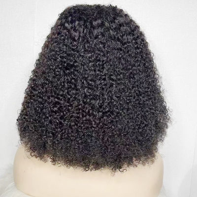 100% Perawan Peruvian Rambut Manusia Air Gelombang renda depan wig