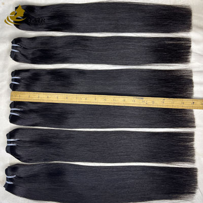 Berkualitas tinggi Mink asli Rambut Perawan Brasil Rambut Perawan Brasil Sutra lurus Rambut Manusia Bundel