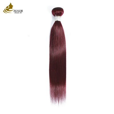 99j Burgundi Body Wave Bundles Virgin Brasil Remy Human Hair Extension Bundles