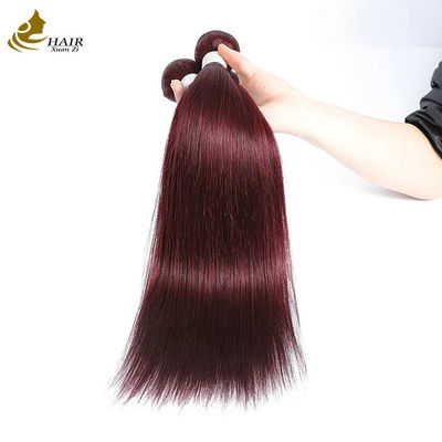99j Burgundi Body Wave Bundles Virgin Brasil Remy Human Hair Extension Bundles