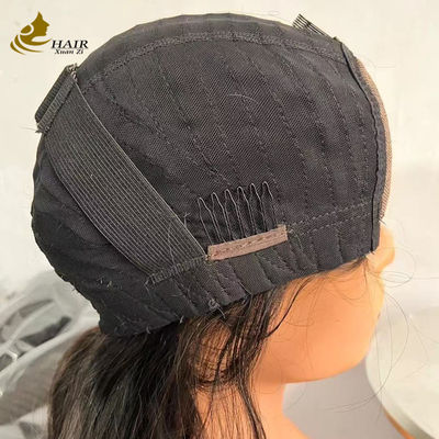 Kostum Anti-Skid Belt Murah Dasi Bagian Depan Wig 100% Rambut Manusia Wig Rambut Frontal Terbaik Rambut Manusia Wig Tanpa Lem