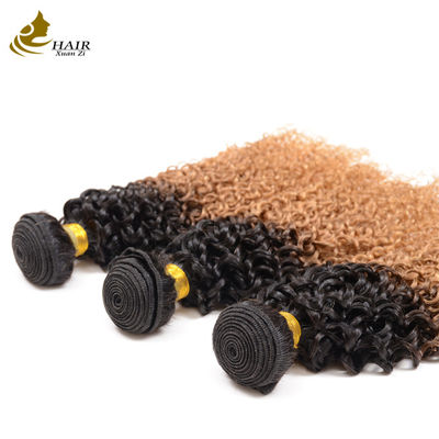 100% Rambut Brasil yang Tidak Diproses 1b/27# Warna Grosir Rambut Manusia Perawan