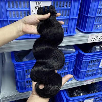 100% Rambut Brasil Unprocessed Grosir Rambut Manusia Perawan Bungkus Body Wave