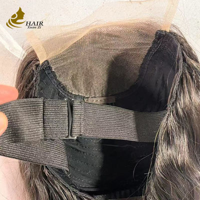 Wig renda penuh atasan sutra Wig renda transparan garis rambut alami Wig renda penuh tanpa lem