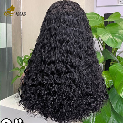 Glueless 5*5 Transparent Lace Front Natural Human Hair Glueless Silk Top Full Lace Wig