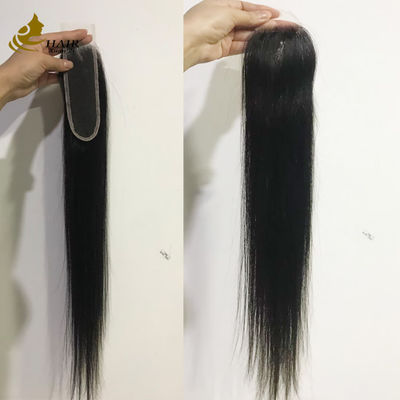 Penutup Rambut Manusia Renda Tak Terlihat HD 2x6 Lurus Brasil