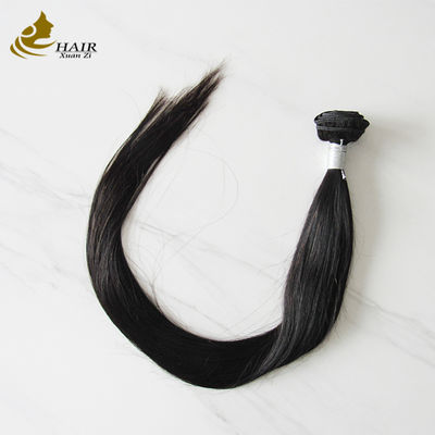 30 inci lurus hitam alami rambut manusia perawan bundel dengan 20 inci 4 * 4 penutupan