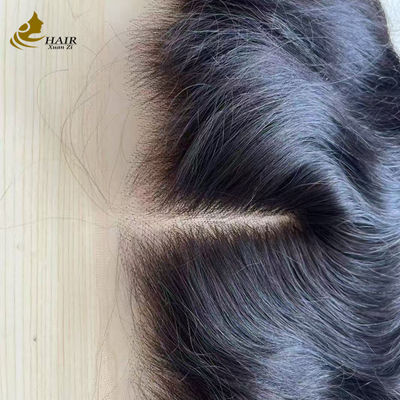 Populer Floating Buckle Natural Hairline Human Hair Lace Closure