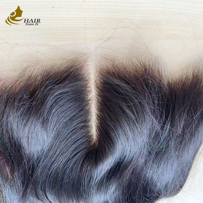 Populer Floating Buckle Natural Hairline Human Hair Lace Closure