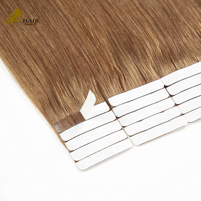 #30 Tape Rambut Perawan Warna Lurus Dalam Ekstensi Rambut Manusia Untuk Wanita