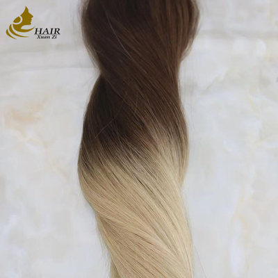 Pakan Kulit Populer Lurus 100% Remy Human Hair Tape Hair Extensions Cuticle Aligned Virgin Hair