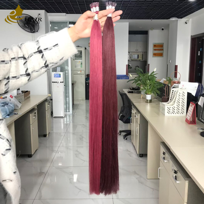 Grosir Kutikul Selaras I Tip Ekstensi Rambut Manusia Burg Dan 99J Warna Ekstensi Rambut Lurus