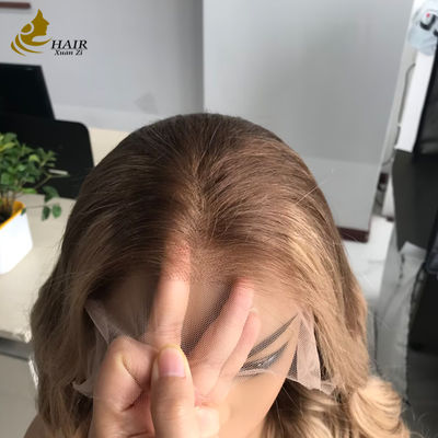 Factory Price 100% Virgin Peruvian T4/27# Color 13*4 Front Lace Human Hair Lace Wig